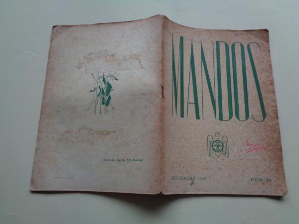 REVISTA DE MANDOS DEL FRENTE DE JUVENTUDES. N 11: Noviembre (sin tapas), 1942 - N 24: Diciembre, 1943