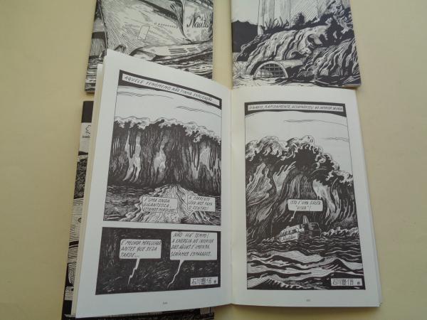 Nautilus the ship. 4 cuadernos de 5. (Ilustrados en B/N, texto en portugus))
