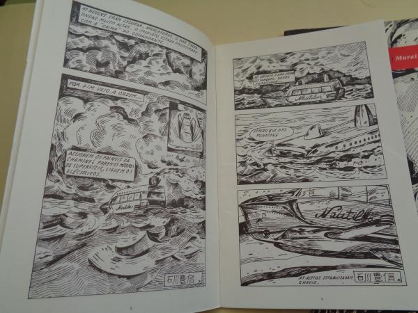 Nautilus the ship. 4 cuadernos de 5. (Ilustrados en B/N, texto en portugus))