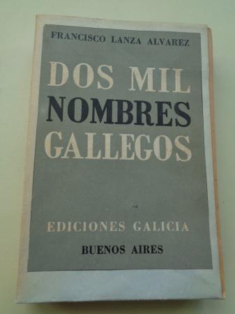 Dos mil nombres gallegos