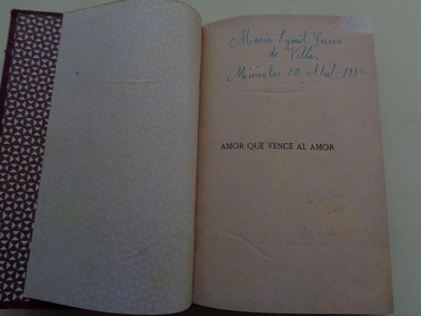 Amor que vence al amor