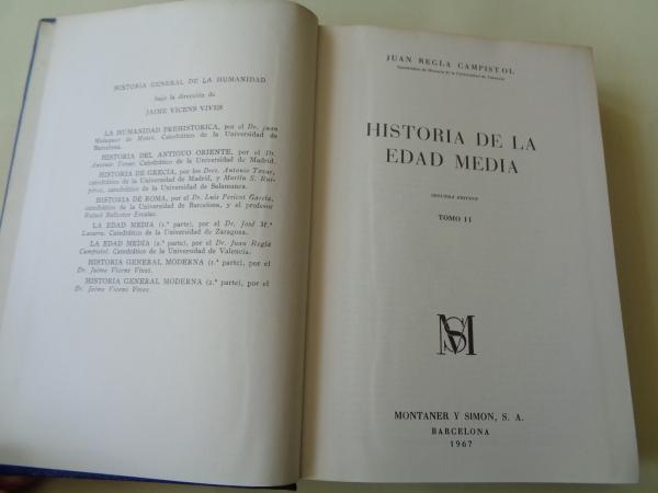 Historia de la Edad Media. Tomo II