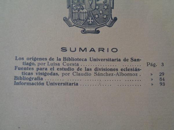 Boletn de la Universidad de Santiago de Compostela. Ao II. Diciembre 1929 - Enero 1930. Nmero 4