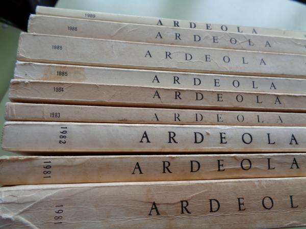 ARDEOLA. Revista Ibrica de Ornitologa. 9 ejemplares. Volmenes 26-27, 28, 29, 30, 31, 32-1, 32-2, 33, 36-2