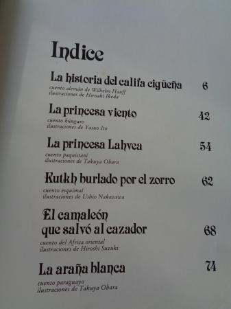 La historia del califa cigea y otros cuentos (6 cuentos)