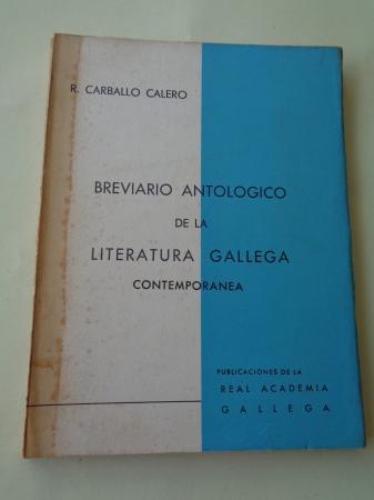 Breviario antolgico de la literatura gallega contempornea (Textos bilinges galego-castellano)