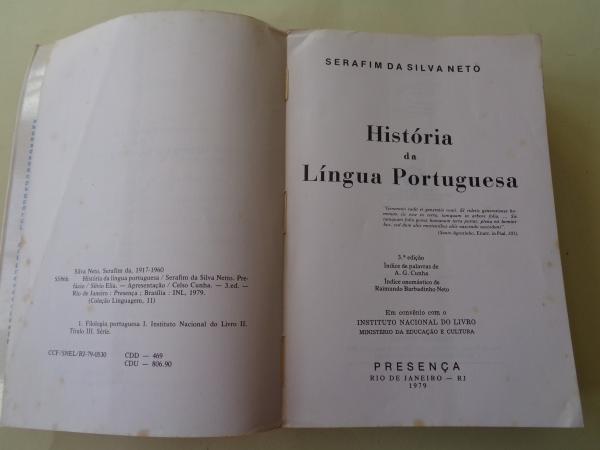 Histria da lngua portuguesa