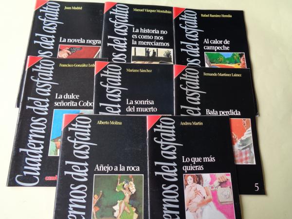 Cuadernos del asfalto. 7 ttulos + Cuaderno Introducin de Juan Madrid