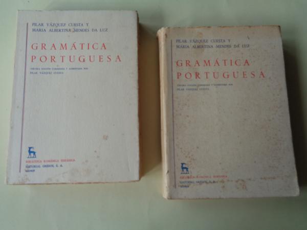 Gramtica portuguesa. 2 tomos (Texto en castellano)