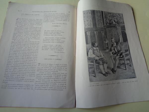 El Centenario del Quijote en Galicia. Publicacin de la Liga de Amigos de La Corua, 1905