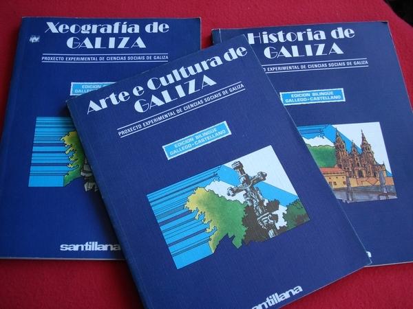 LOTE 3 TTULOS: Historia de Galiza - Arte e cultura de Galiza - Xeografa de Galiza. 