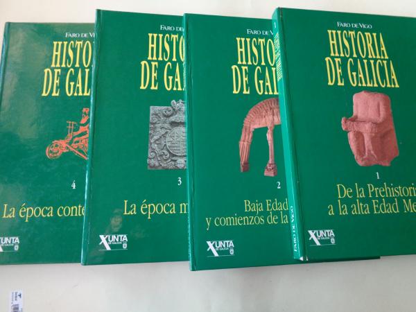 Historia de Galicia. 4 tomos
