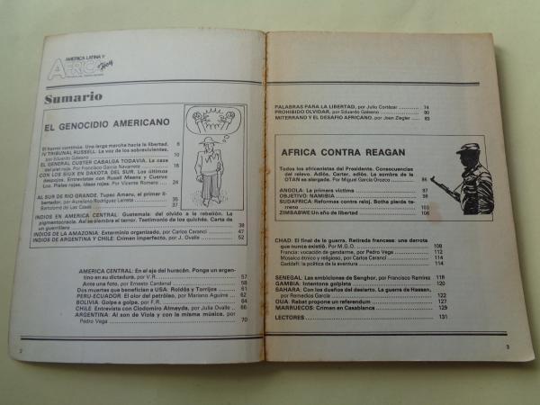 AMRICA LATINA Y FRICA HOY. Revista del Tercer Mundo. Nmeros 7 (1981) y 8 (1982). (Cortzar, Galeano, Cardenal, Ziegler...)