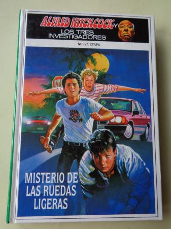 Los tres investigadores en Misterio de las ruedas ligeras