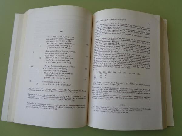 El cancionero de Joan Airas de Santiago. Edicin y Estudio. Verba, Anuario Galego de Filoloxa. Anexo 12