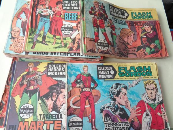 FLASH GORDON. Coleccin completa. 75 ejemplares. Coleccin Hroes Modernos - Serie B