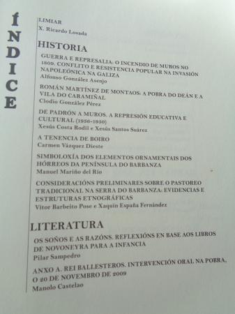 BARBANTIA. Anuario de Estudos do Barbanza. Nº 6 (2010)