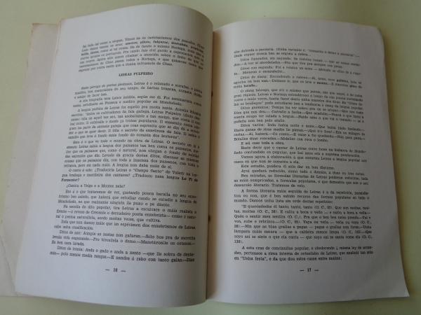 A lengua dos poetas do norte de Lugo. Discurso na RAG con contestacin de R. Otero Pedrayo