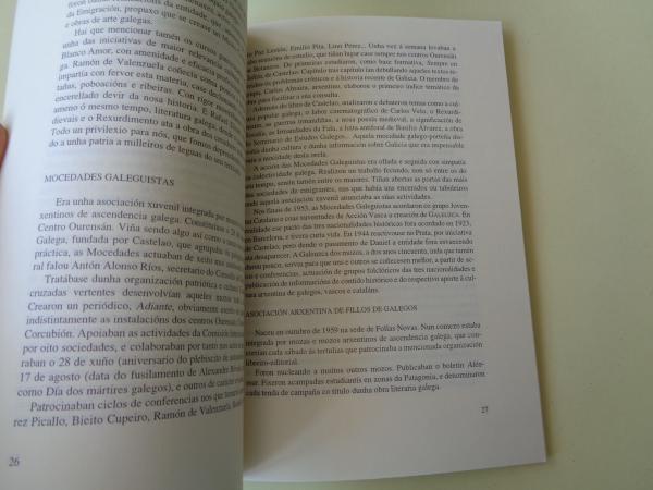 A cultura galega en Buenos Aires 1950-1960. Discurso na RAG e contestacin de Xess Alonso Montero
