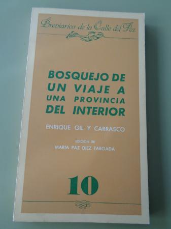 Bosquejo de un viaje a una provincia del interior