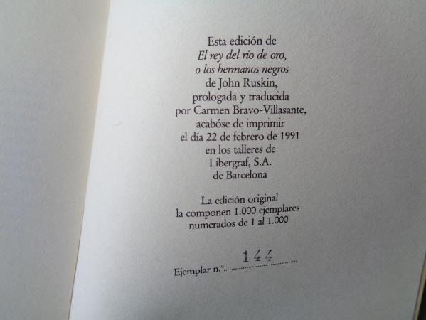 El rey del ro de oro o Los hermanos negros