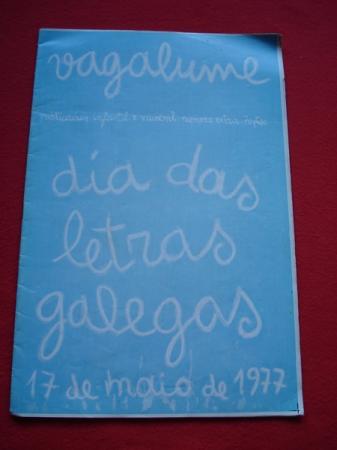VAGALUME. Publicacin Infantil e Xuvenil. NMERO EXTRA DA DAS LETRAS GALEGAS 1977