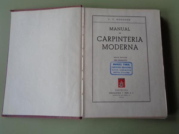 Manual de carpintera moderna (1950)