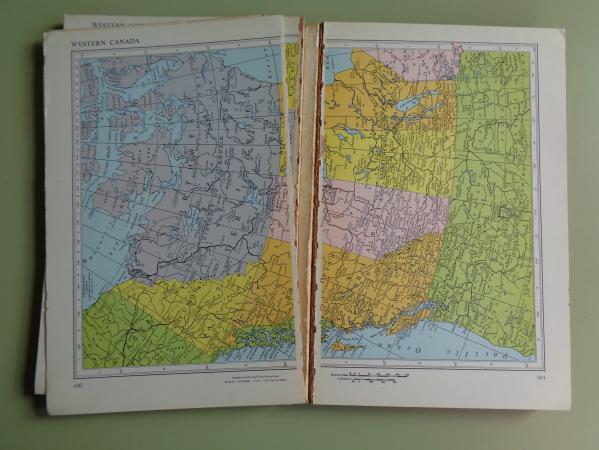 WOLRD ATLAS. Rand McNally-Pocket (A cardinal Edition)