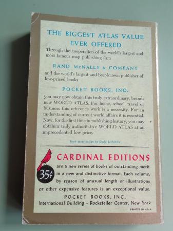 WOLRD ATLAS. Rand McNally-Pocket (A cardinal Edition)