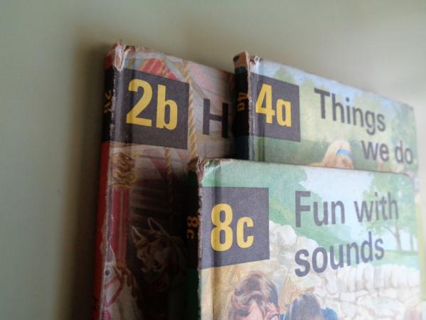 3 libros The Ladybird Key Words. Reading Scheme: Have a go / Things we do / Fun with sounds