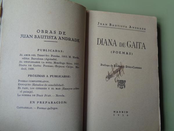 Diana de gaita (Poemas)