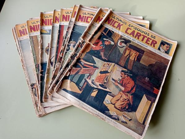 LTIMOS EPISODIOS DE NICK CARTER. 19 ejemplares. Ao 1920