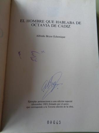 El hombre que hablaba de Octavia de Cdiz