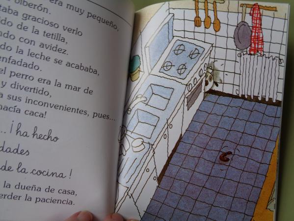 Quin recoge las cacas del perro?