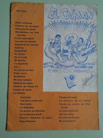El Caimn. Porro Colombiano (Letras de canciones)
