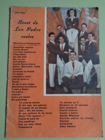 Bonet de San Pedro vuelve (Letras de canciones)