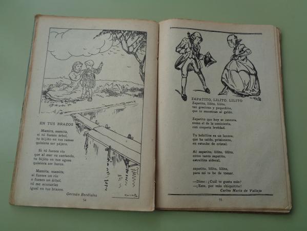 CORDIALIDADES. Antologa lrica para nios del Grado Primero (1952)