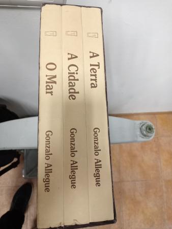 3 Volumes en estoxo da Coleccin Galicia: O oficio de vivir. A Terra / A Cidade / O Mar (Textos en galego-espaol-english)