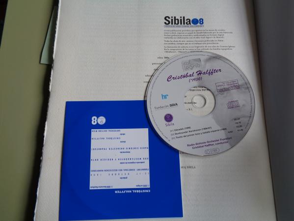 SIBILA. REVISTA DE ARTE, MSICA Y LITERATURA. N 8.  Sevilla, Enero 2002. Revista + CD + Libro + Partitura