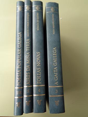 4 libros de poesa galega. Coleccin Biblioteca Galega 120. La Voz de Galicia