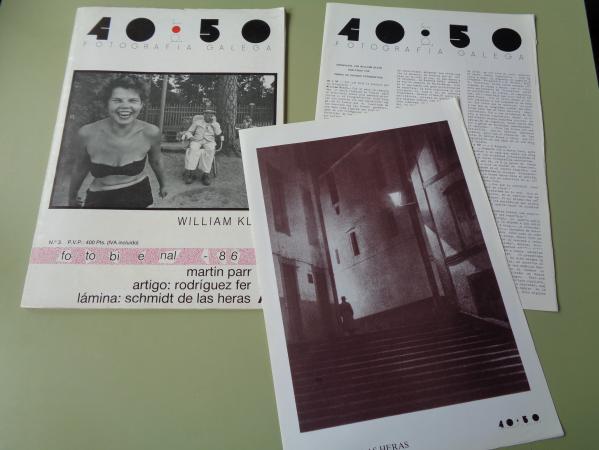 40 POR 50. FOTOGRAFA GALEGA. N 3. REVISTA + SEPARATA + FOTOGRAFA