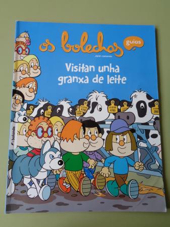 Os Bolechas visitan unha granxa de leite
