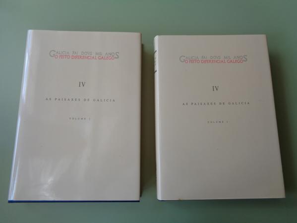 AS PAISAXES DE GALICIA. VOLUMES 1 e 2. Galicia fai dous mil anos. O feito diferencial galego
