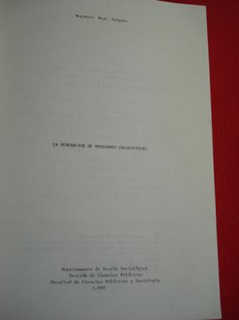 La Federacin de Mocedades Galleguistas (Tesis doctoral)