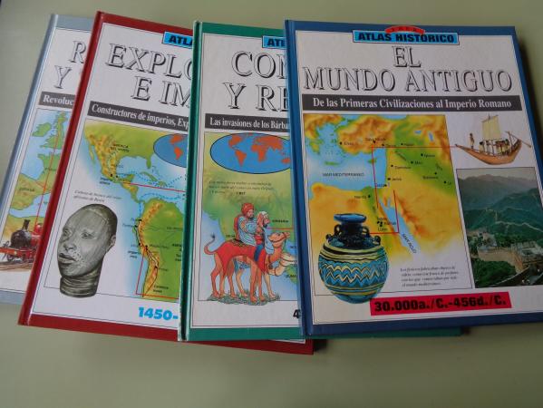 ATLAS HISTRICO. 4 tomos
