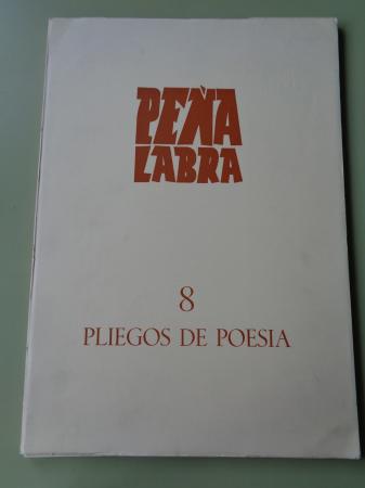 PEA LABRA. Revista de Poesa. Nmero 8, Verano 1973. Nmero dedicado a PROEL, Cuaderno de Poesa