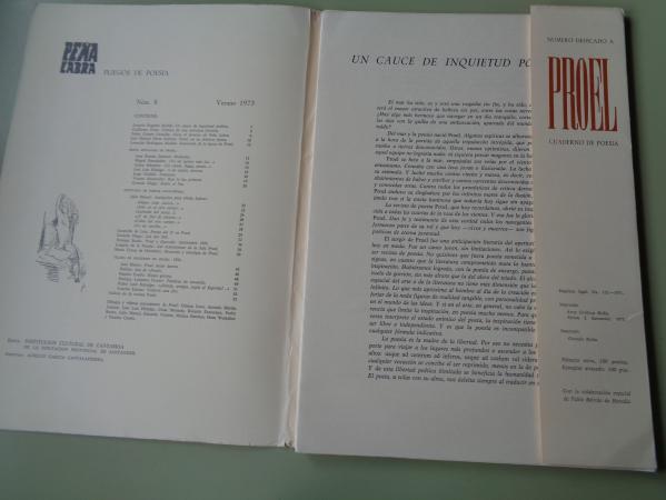 PEA LABRA. Revista de Poesa. Nmero 8, Verano 1973. Nmero dedicado a PROEL, Cuaderno de Poesa
