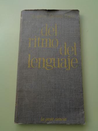 El ritmo del lenguaje