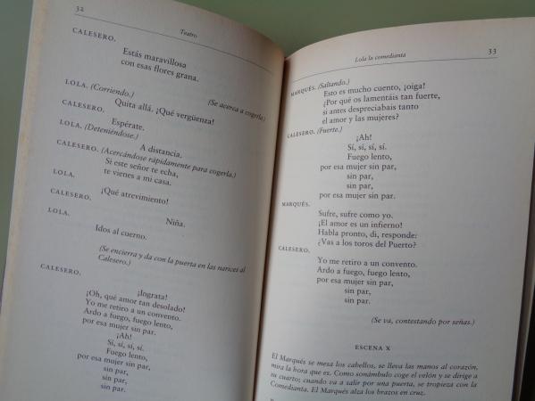 Otros dilogos / Lola la comedianta / Teatro inconcluso