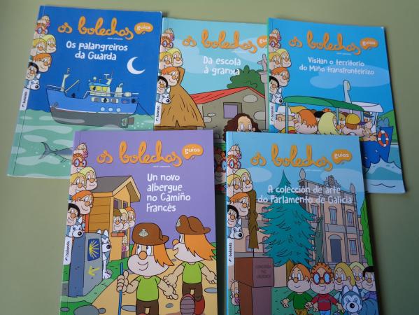 5 libros GUAS OS BOLECHAS 